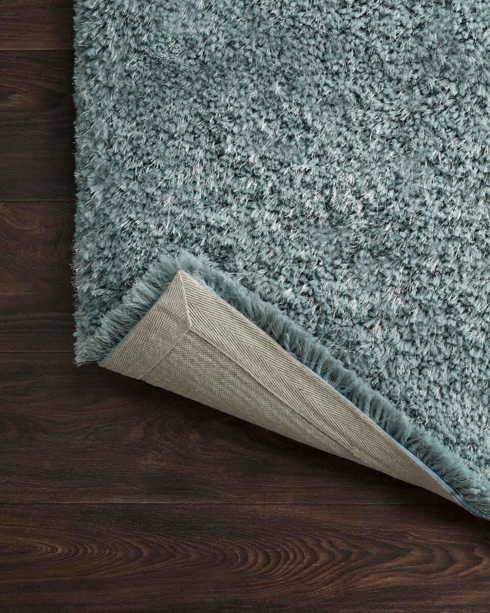 Loloi Mila Shag Mil-01 Spa Shag Area Rug