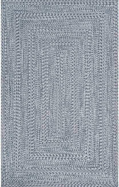 Nuloom Rowan Texture Nro2034A Blue Area Rug