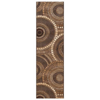 Liora Manne Marina Circles 8035/19 Brown Geometric Area Rug