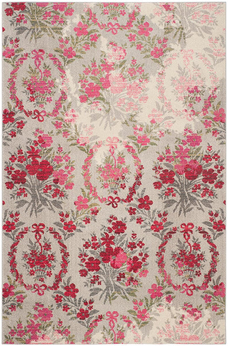 Safavieh Monaco Mnc205R Ivory / Pink Rugs.