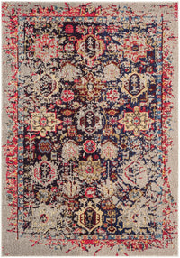 Safavieh Monaco Mnc206G Grey / Multi Vintage / Distressed Area Rug