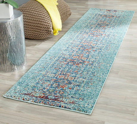 Safavieh Monaco Mnc208J Blue / Multi Rugs.