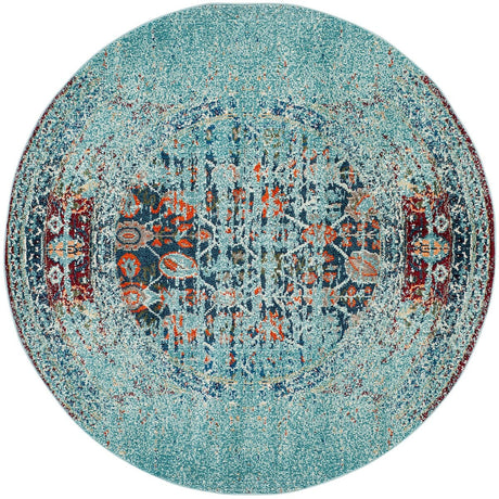 Safavieh Monaco Mnc208J Blue / Multi Rugs.