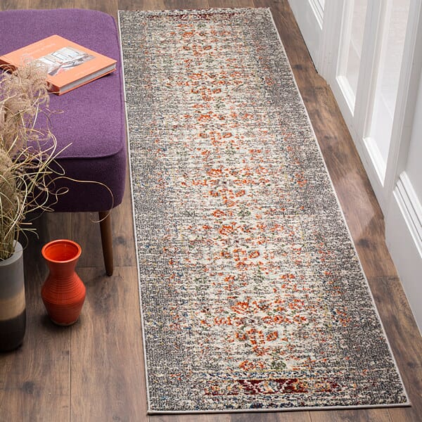 Safavieh Monaco Mnc208T Grey / Ivory Rugs.