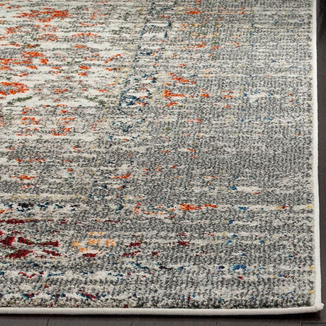 Safavieh Monaco Mnc208T Grey / Ivory Rugs.