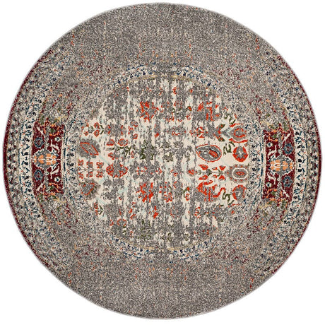 Safavieh Monaco Mnc208T Grey / Ivory Rugs.