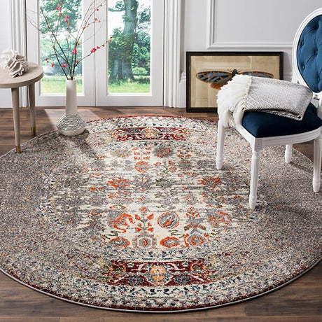 Safavieh Monaco Mnc208T Grey / Ivory Rugs.