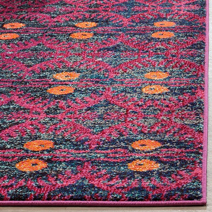 Safavieh Monaco Mnc213D Pink / Multi Ikat Area Rug