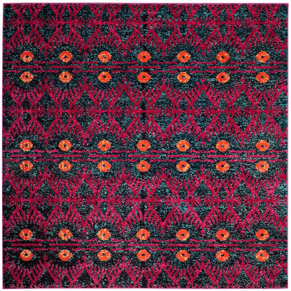 Safavieh Monaco Mnc213D Pink / Multi Ikat Area Rug