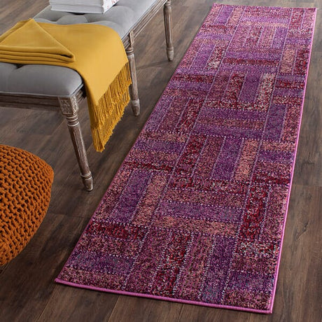 Safavieh Monaco Mnc214L Purple / Multi Rugs.