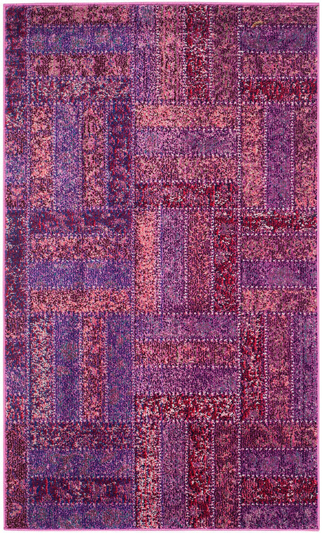 Safavieh Monaco Mnc214L Purple / Multi Rugs.