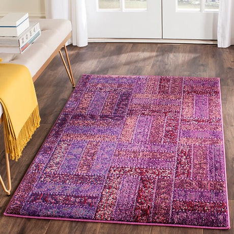 Safavieh Monaco Mnc214L Purple / Multi Rugs.