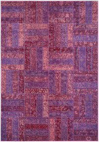 Safavieh Monaco Mnc214L Purple / Multi Geometric Area Rug
