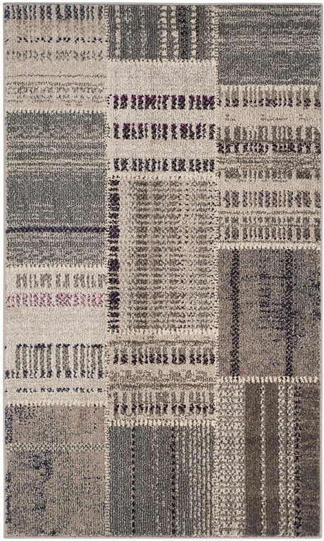 Safavieh Monaco Mnc215G Grey / Multi Rugs.