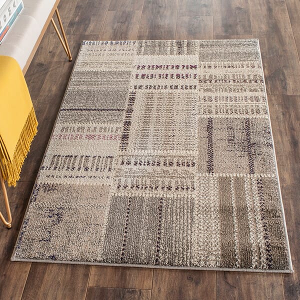 Safavieh Monaco Mnc215G Grey / Multi Geometric Area Rug