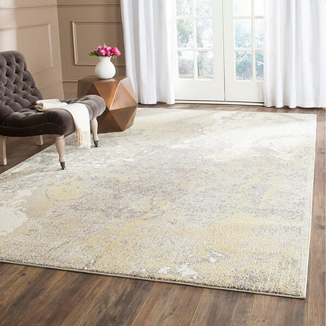 Safavieh Monaco Mnc219S Ivory/Grey Rug.