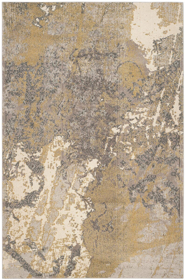 Safavieh Monaco Mnc219S Ivory / Grey Organic / Abstract Area Rug