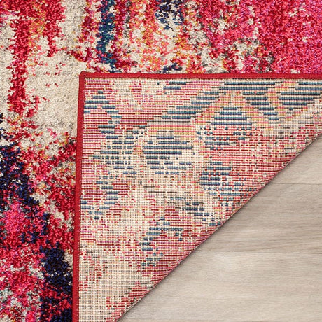 Safavieh Monaco Mnc222D Magenta / Multi Rugs.