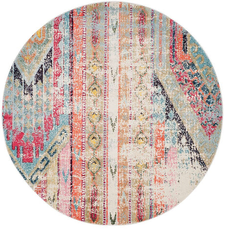 Safavieh Monaco Mnc222F Multi Vintage / Distressed Area Rug