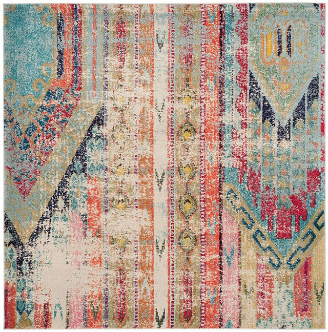 Safavieh Monaco Mnc222F Multi Vintage / Distressed Area Rug