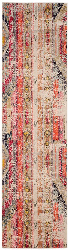 Safavieh Monaco Mnc222G Light Grey / Multi Rugs.