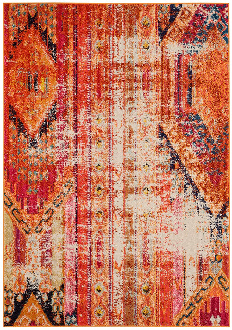 Safavieh Monaco Mnc222H Orange / Multi Rugs.