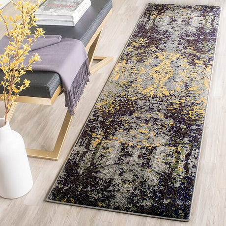 Safavieh Monaco Mnc223G Grey / Multi Rugs.