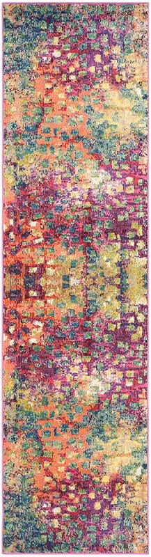 Safavieh Monaco Mnc225D Pink / Multi Area Rug