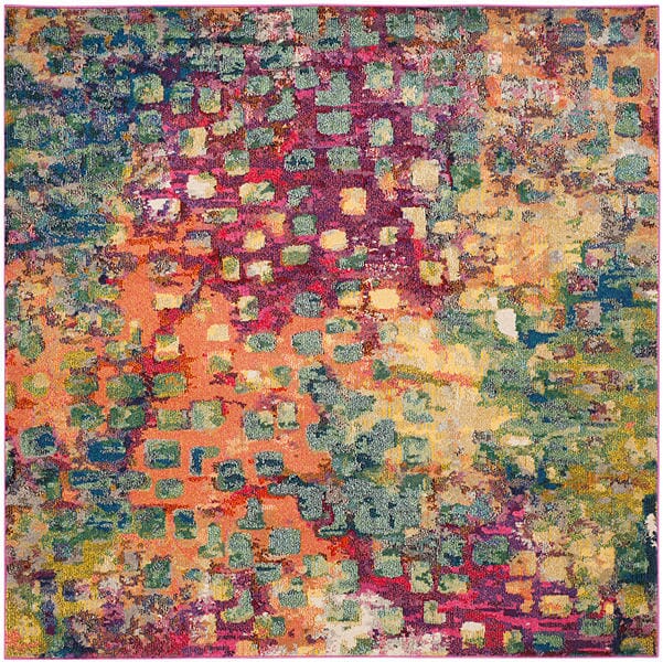 Safavieh Monaco Mnc225D Pink / Multi Rugs.