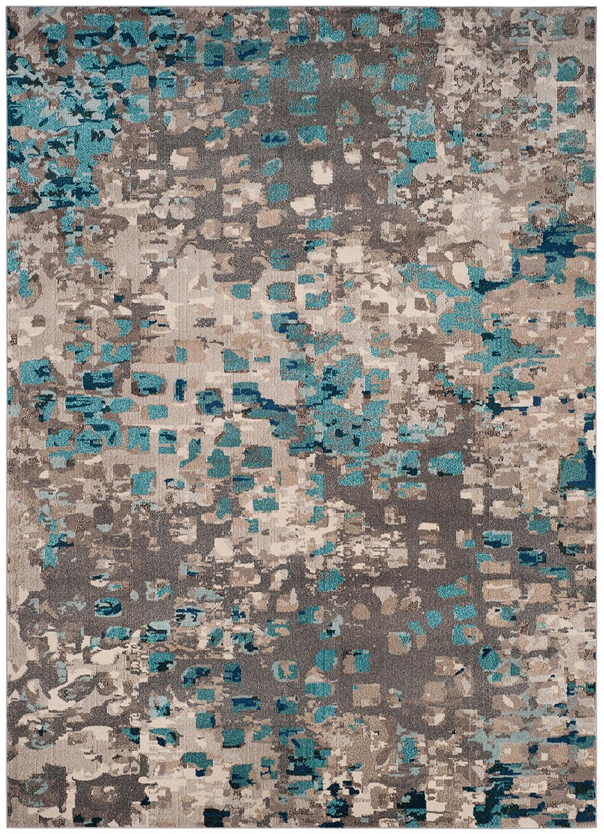 Safavieh Monaco Mnc225E Grey / Light Blue Rugs.