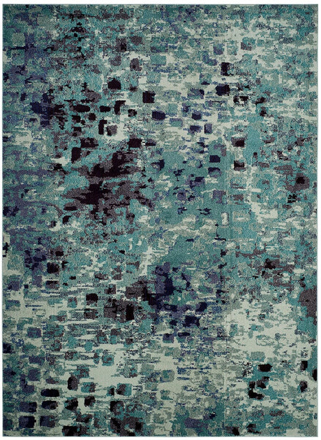 Safavieh Monaco Mnc225J Light Blue / Multi Rugs.