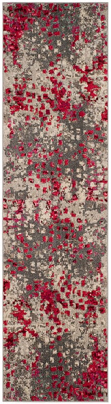 Safavieh Monaco Mnc225R Grey / Fuchsia Rugs.