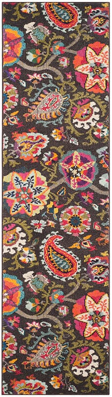 Safavieh Monaco Mnc229B Brown / Multi Area Rug