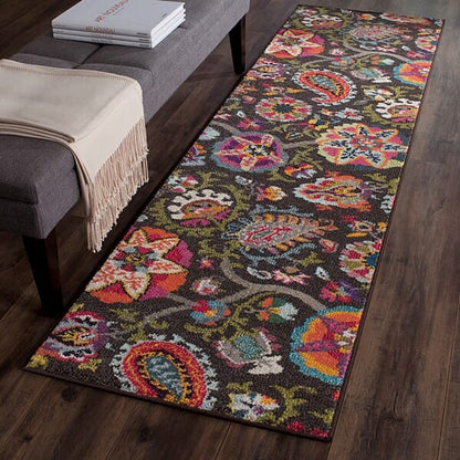 Safavieh Monaco Mnc229B Brown / Multi Area Rug