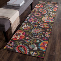 Safavieh Monaco Mnc229B Brown / Multi Area Rug