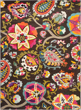 Safavieh Monaco Mnc229B Brown / Multi Rugs.