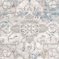 Surya Monte Carlo Mnc-2318 Sky Blue, Light Gray, Charcoal, White Area Rug