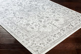 Surya Monte Carlo Mnc-2319 Light Gray, Charcoal, White Rugs.
