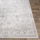 Surya Monte Carlo Mnc-2319 Light Gray, Charcoal, White Rugs.