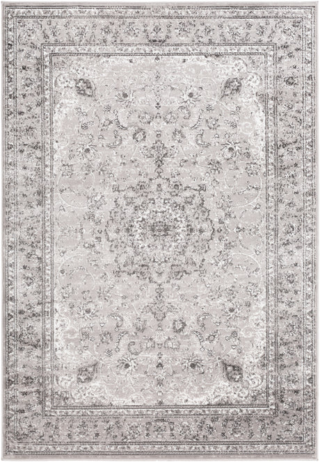 Surya Monte Carlo Mnc-2321 Light Gray, Charcoal, White Rugs.