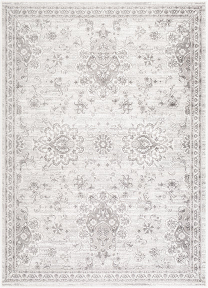 Surya Monte Carlo Mnc-2331 Light Gray, White, Charcoal Area Rug