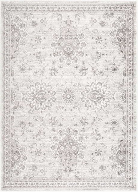 Surya Monte Carlo Mnc-2331 Light Gray, White, Charcoal Rugs.