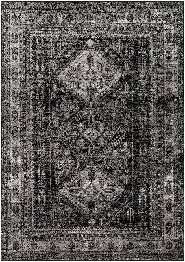 Surya Monte Carlo Mnc-2340 Black Rug.