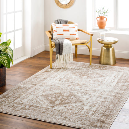 Surya Monte Carlo Mnc-2341 Tan & Ivory Area Rug