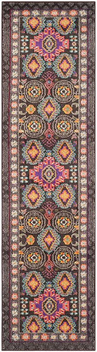 Safavieh Monaco Mnc240B Brown / Multi Area Rug