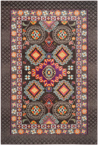 Safavieh Monaco Mnc240B Brown / Multi Area Rug