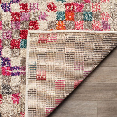 Safavieh Monaco Mnc241G Grey / Multi Rugs.