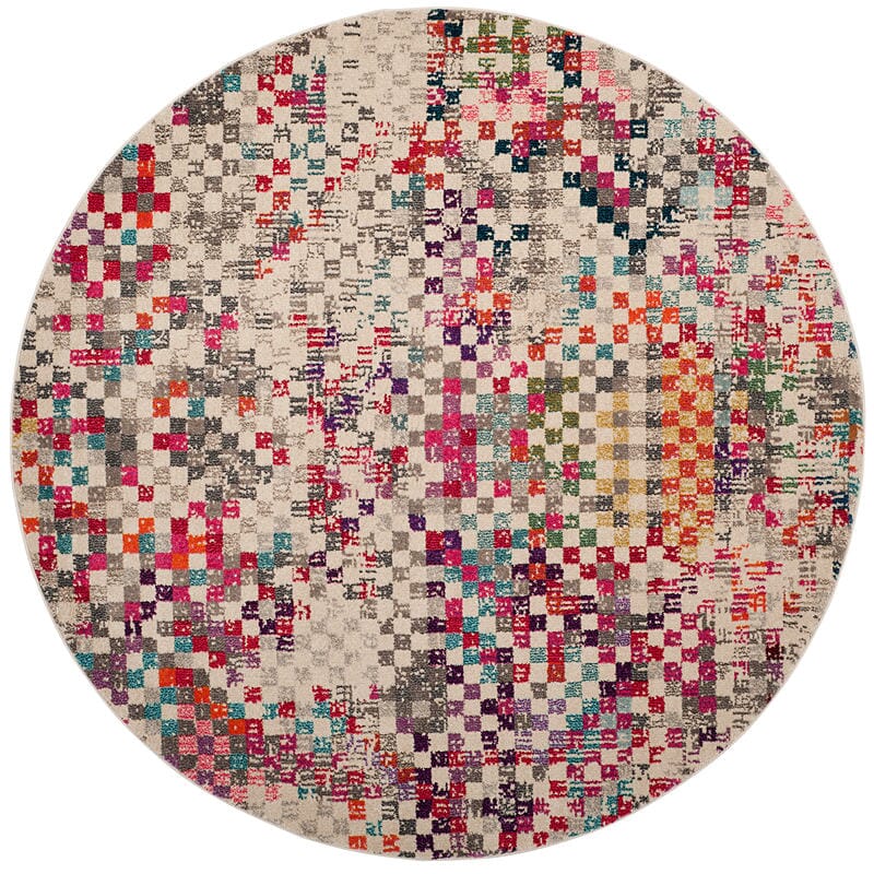 Safavieh Monaco Mnc241G Grey / Multi Rugs.