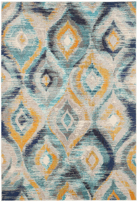 Safavieh Monaco Mnc242J Blue / Multi Rugs.