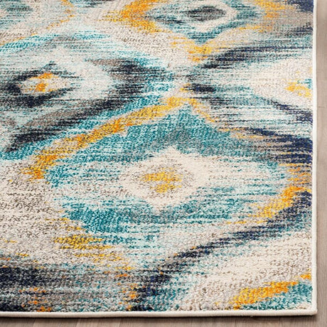 Safavieh Monaco Mnc242J Blue / Multi Rugs.